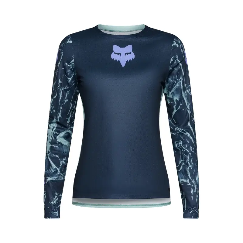 Maglia Maniche Lunghe Ranger Image Print Donna Arctic Blu Taglia S - image