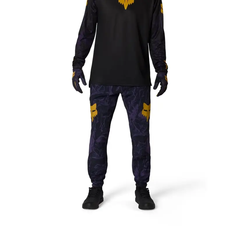 Pantalone Ranger Estampa de Imagem Roxo Escuro Tamanho XXS (28) #2