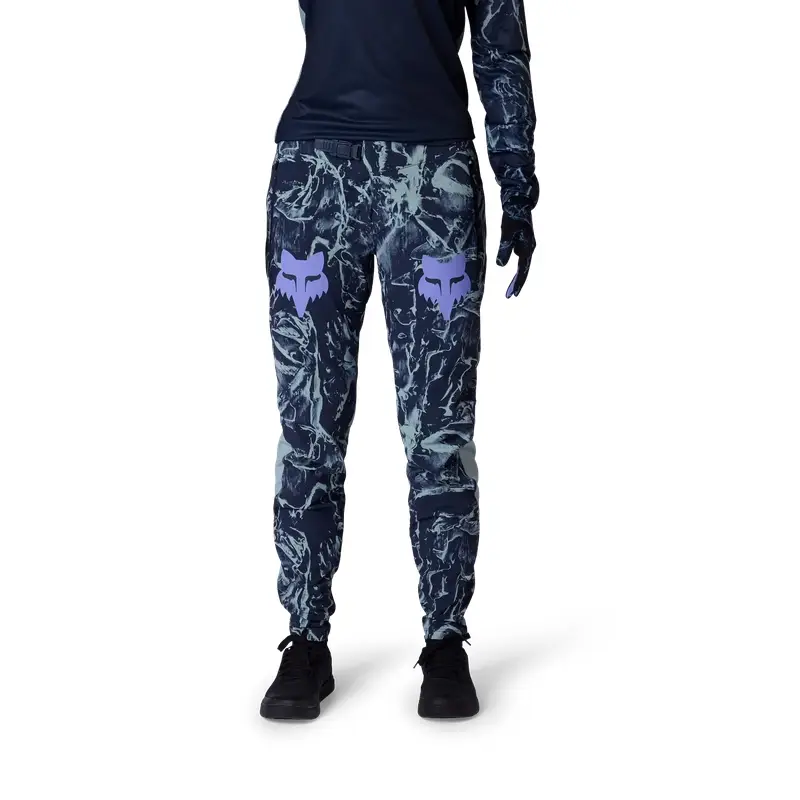Pantalone Ranger Estampa de Imagem Mulher Azul Ártico Tamanho M (8) #2