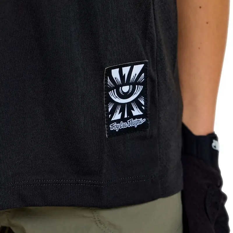 Camiseta Skyline Ride Signature Niño Negro/Real Teal Talla XL #10