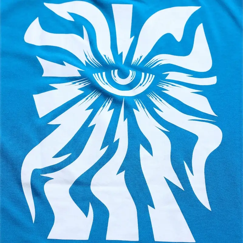 Camiseta de Manga Larga Ruckus One Eye Niño Azul Aero Talla L #7