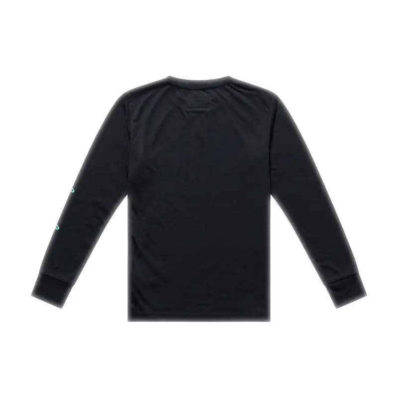 Camisola de Manga Comprida Ruckus Signature Criança Preto/Real Teal Tamanho L #1