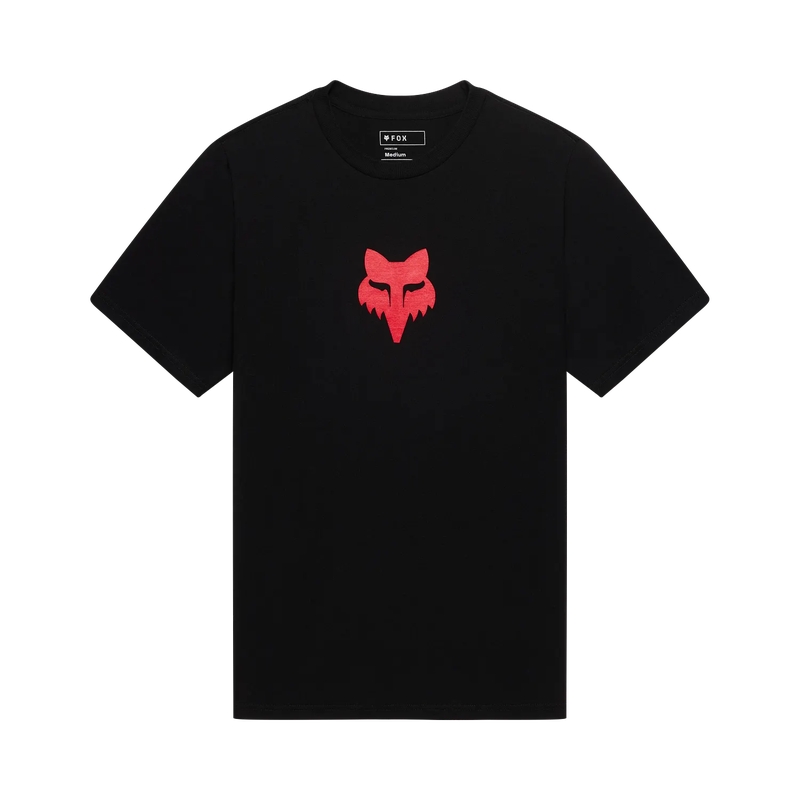 Camiseta de manga corta Fox Head 195 Original Black/Red Talla S