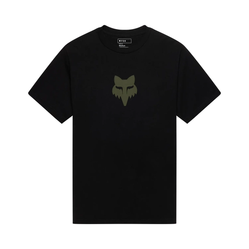 Camiseta de Manga Curta Fox Head 195 Original Black/Green Tamanho S - image