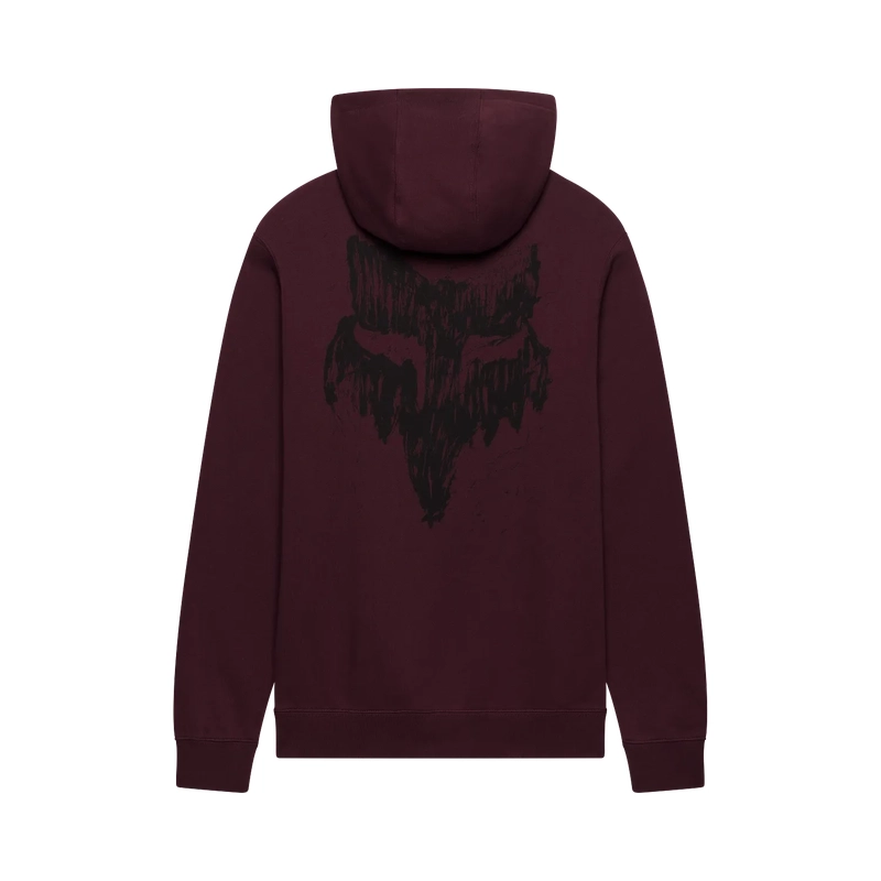 Felpa con Cappuccio Slowoburn Fleece Dark Maroon Taglia XXL #1