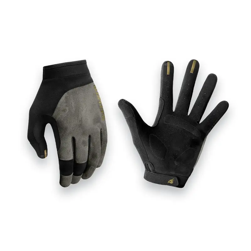 Luvas MTB React Cinza Tamanho M - image