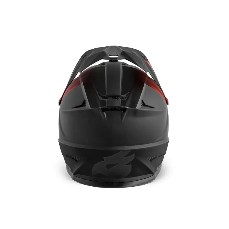 Integralhelm Intox Matt Schwarz Rot Größe M (56-58cm) #2