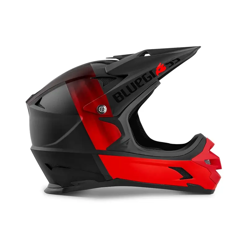 Full Face Intox Helmet Black Red Matte Size S (54-56cm) #1