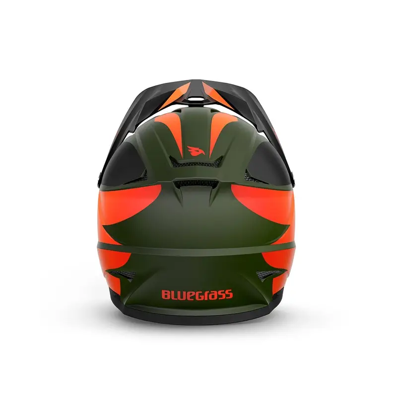 Casco Integrale Intox Verde Arancio Opaco Taglia XS (52-54cm) #2