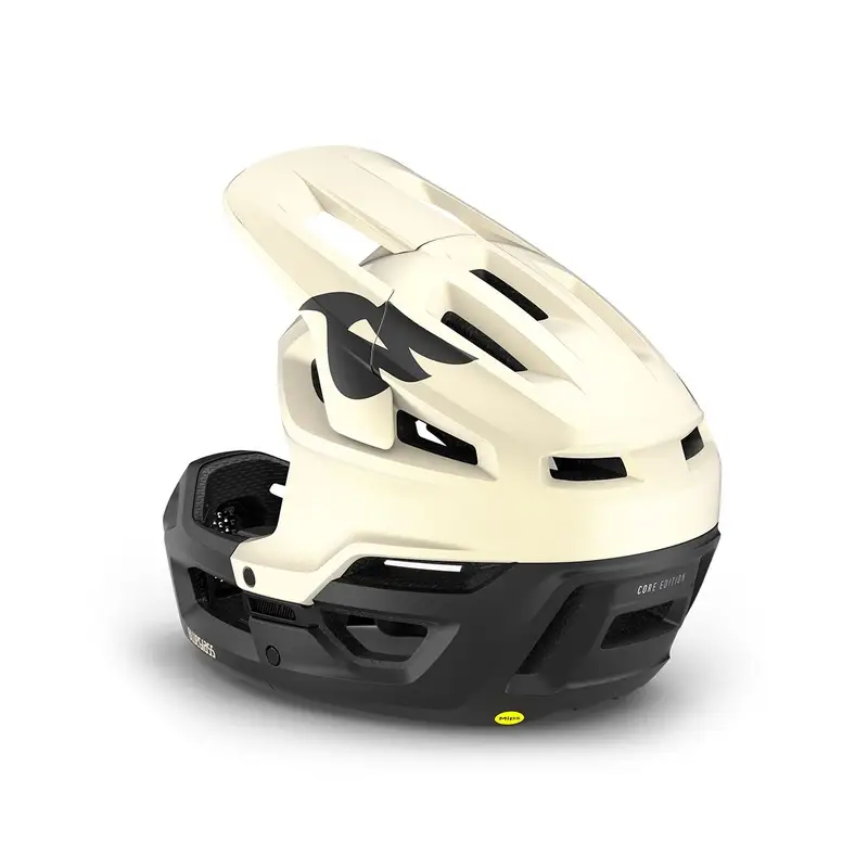 Capacete Integral Vanguard Core Mips Branco Preto Fosco Tamanho S (52-56cm) #2