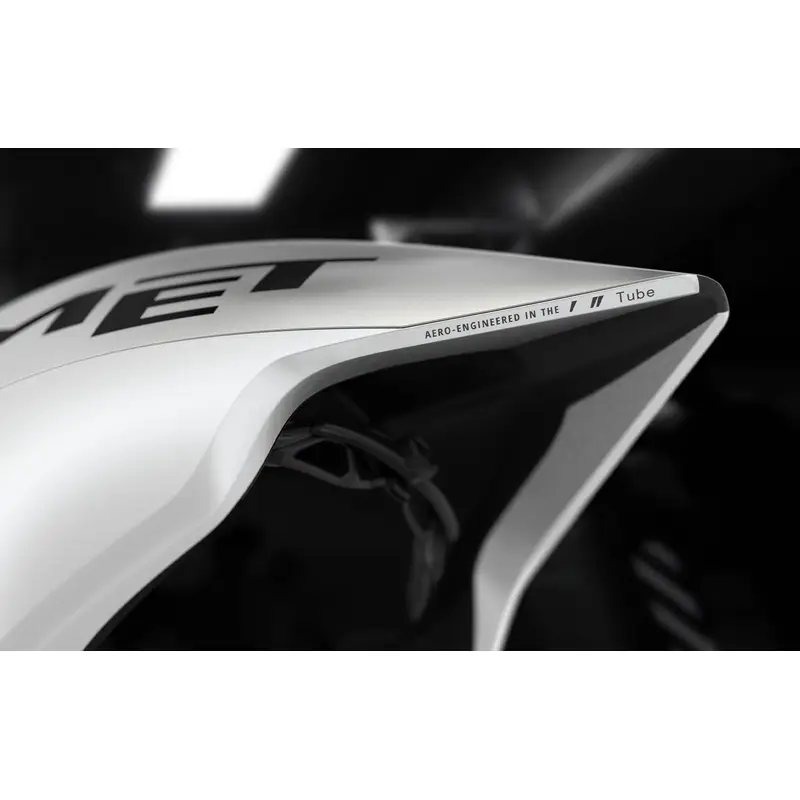 Capacete Strada Drone Wide Body II Branco Metálico Brilhante Tamanho M (55-58cm) #4