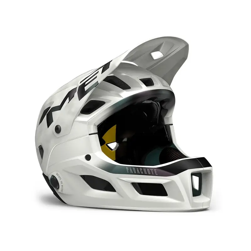 Capacete Integral Parachute MCR Mips Branco Iridescente Opaco Tamanho S (52-56cm) - image
