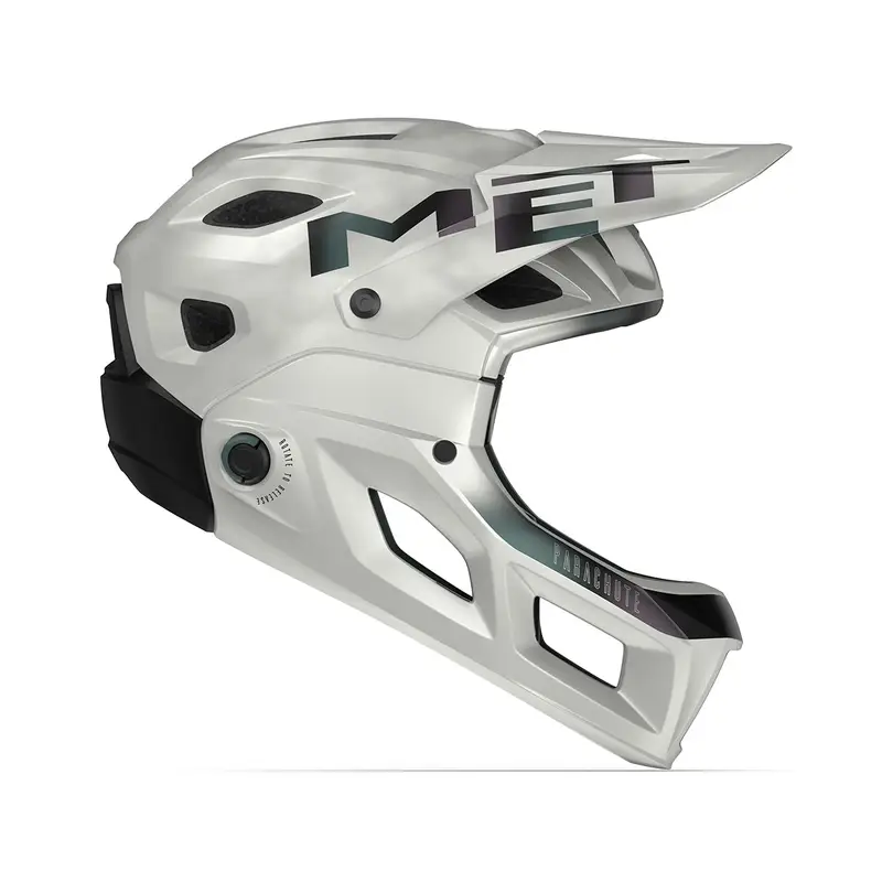 Capacete Integral Parachute MCR Mips Branco Iridescente Opaco Tamanho S (52-56cm) #1