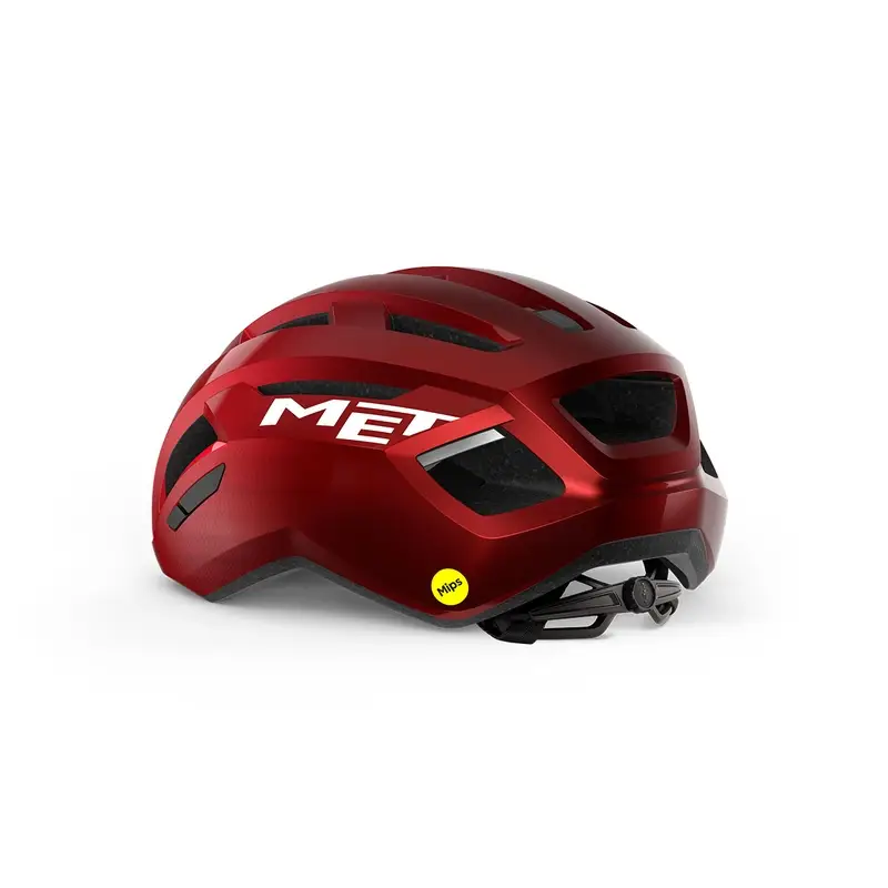 Casco Strada Vinci Mips Rouge Métallisé Brillant Taille M (56-58cm) #2