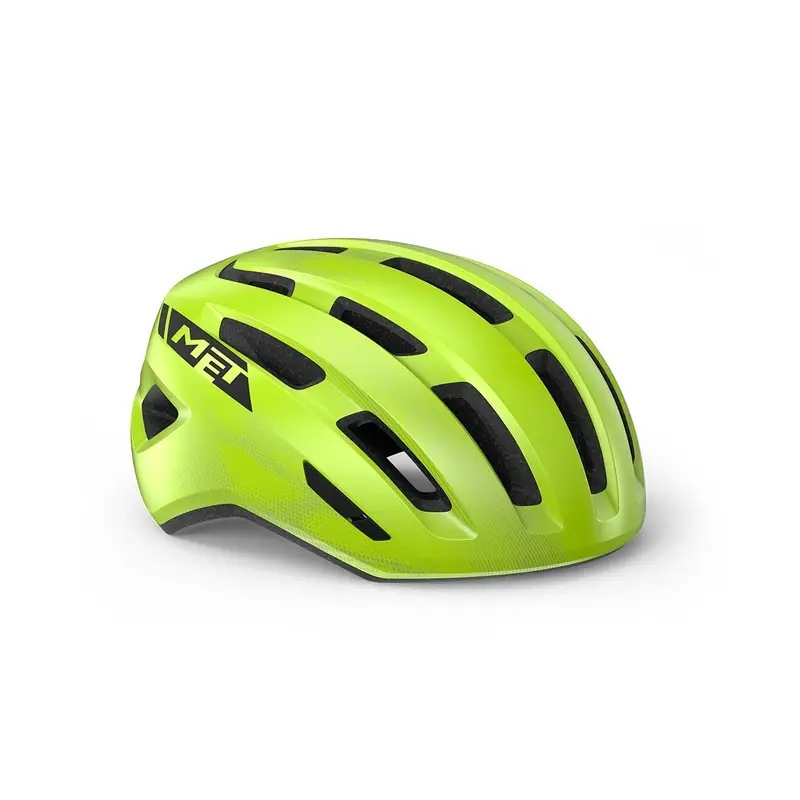 Casque Urban Miles Jaune Fluorescent Brillant Taille M/L (58-61cm) - image