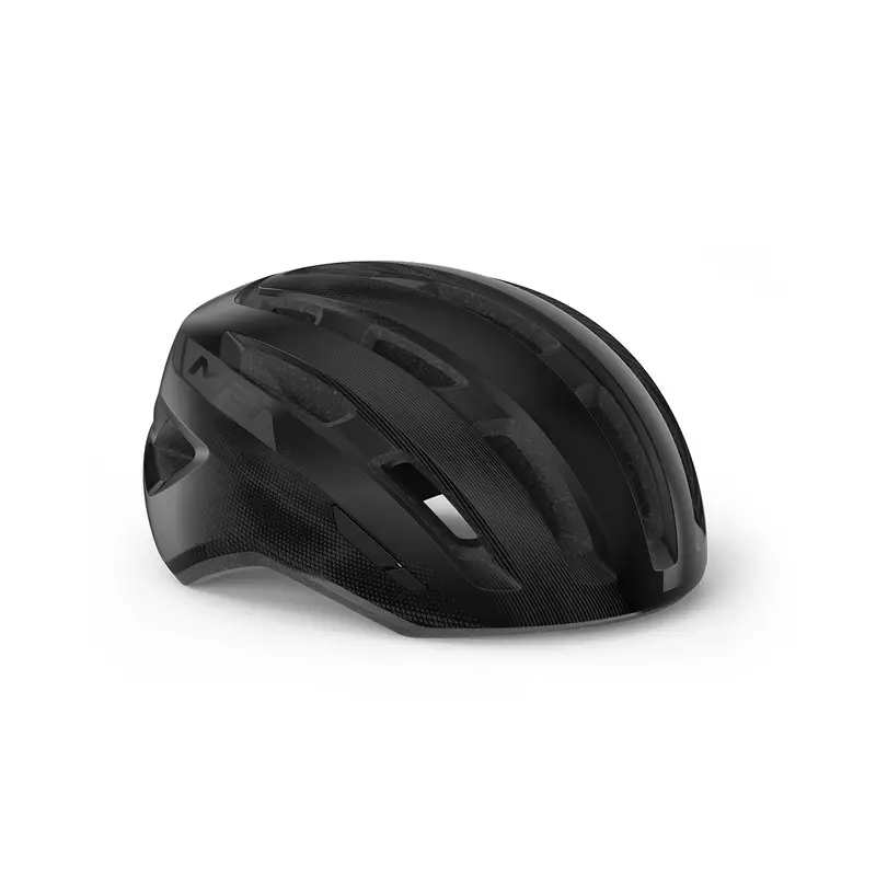 Urban Miles Mips Helm Glänzend Schwarz Größe S/M (52-58cm) - image
