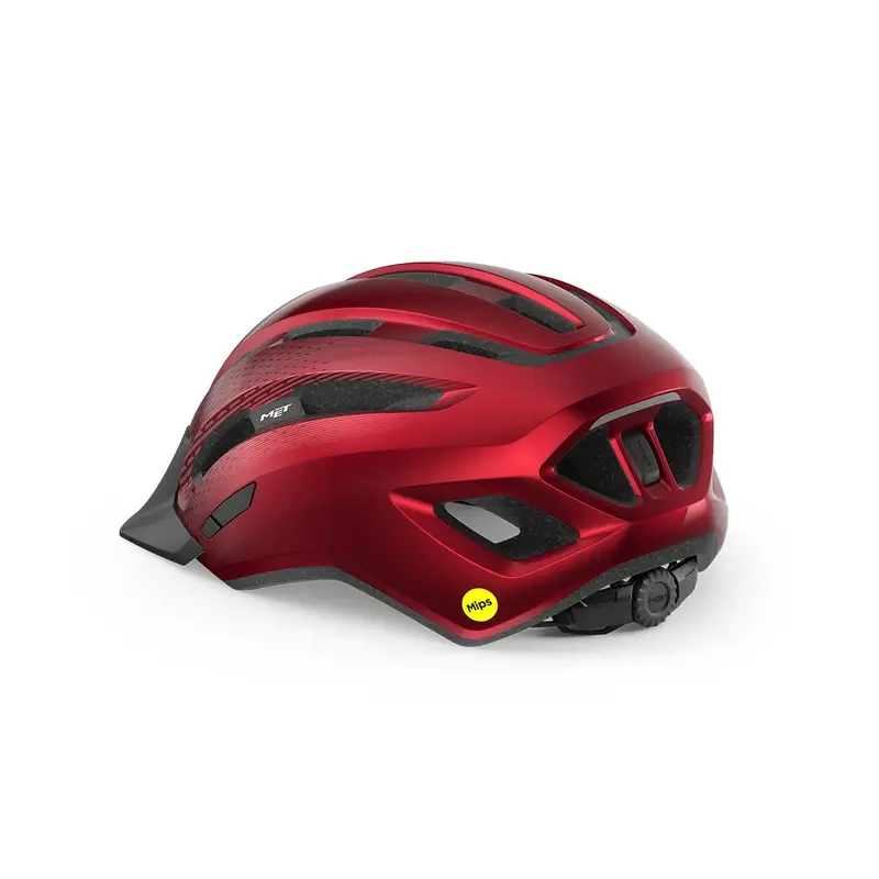 Casco Urban Downtown Mips Rosso Lucido Taglia S/M (52-58cm) #2