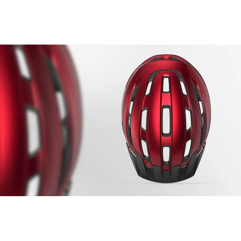 Casco Urban Downtown Mips Rosso Lucido Taglia S/M (52-58cm) #5