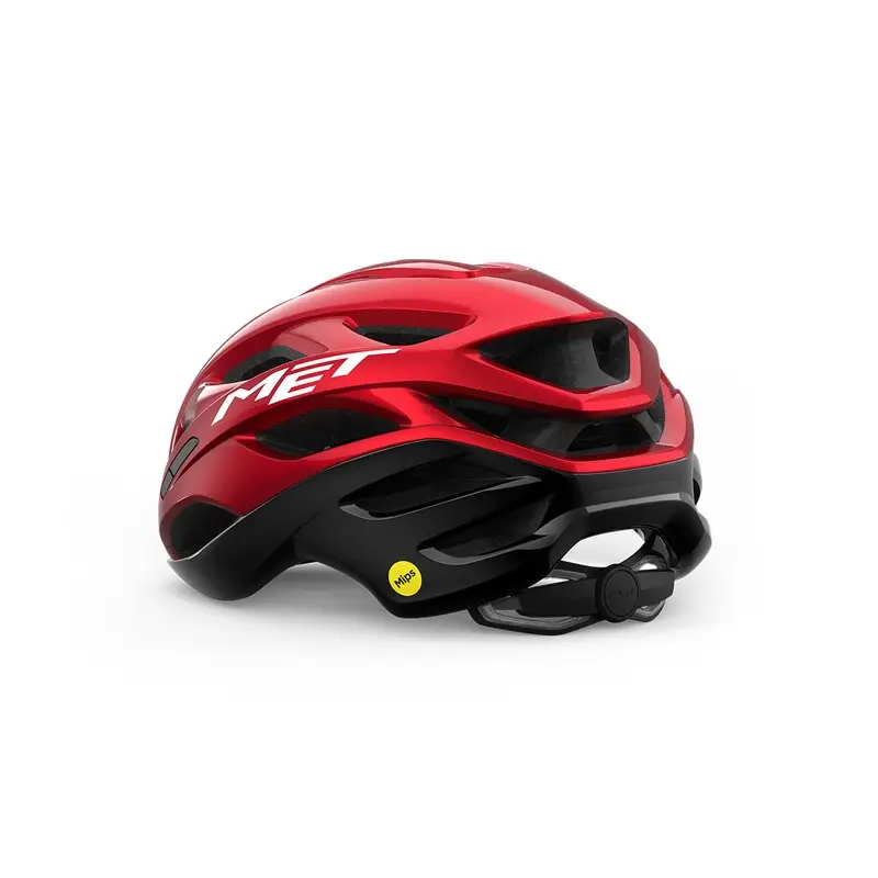 Capacete Estrada Estro Mips Vermelho Preto Metalizado Brilhante Tamanho S (52-56cm) #2