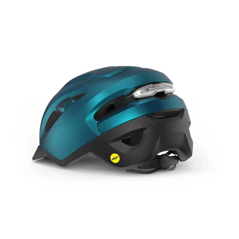 Casco Urban Urbex Mips Blu Ottanio Metallizzato Opaco Taglia S (52-56cm) #2