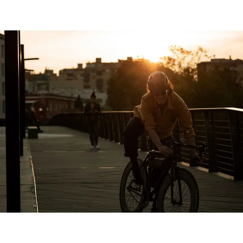 Casco Urban Urbex Mips Blu Ottanio Metallizzato Opaco Taglia S (52-56cm) #7