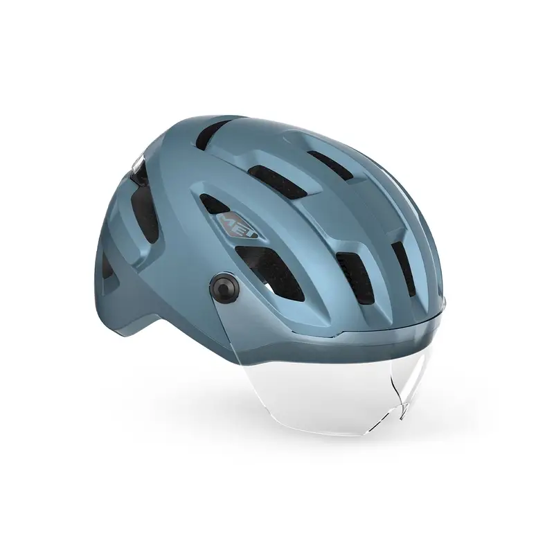 Casco Urban Intercity Mips Blu Metallizzato Opaco Taglia M (56-58cm) - image