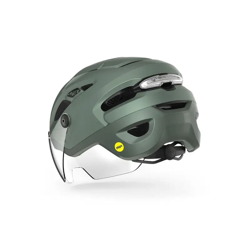 Capacete Urban Intercity Mips Salvia Metalizado Fosco Tamanho S (52-56cm) #2