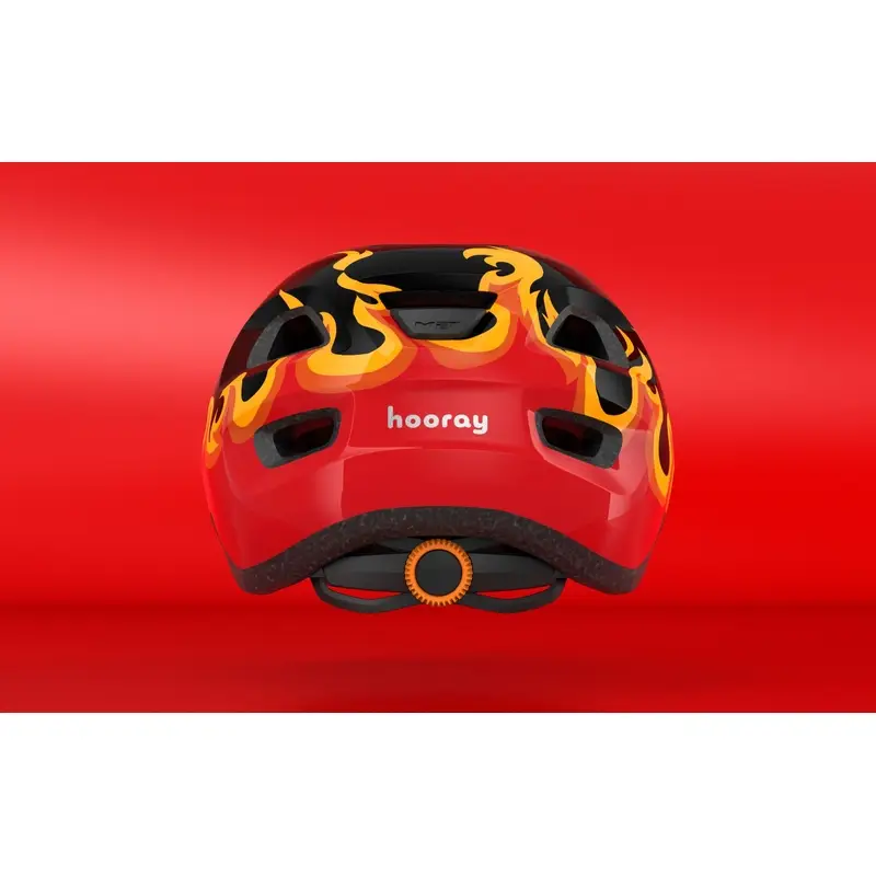 Capacete Infantil Hooray Preto Chamas Brilhante Tamanho XS (46-52cm) #6