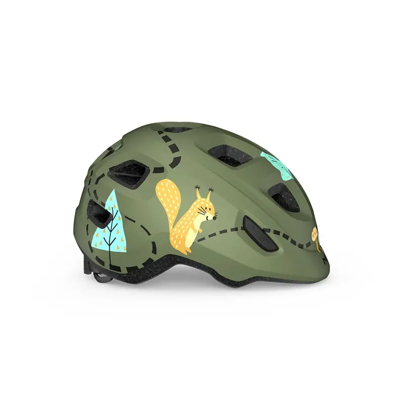 Hooray Forest Green Matte Child Helmet Size XS (46-52cm) #1
