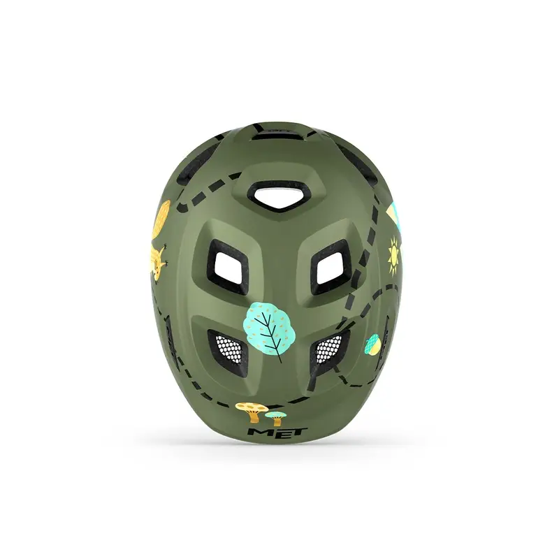 Hooray Forest Green Matte Child Helmet Size XS (46-52cm) #3