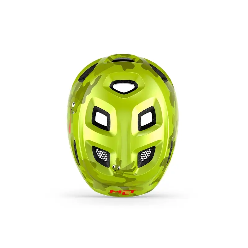 Capacete Infantil Hooray Lima Camaleão Brilhante Tamanho XS (46-52cm) #3