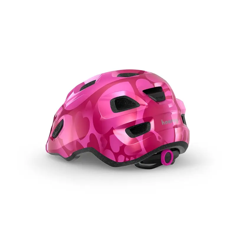 Casco Bambino Hooray Rosa Cuori Lucido Taglia XS (46-52cm) #2