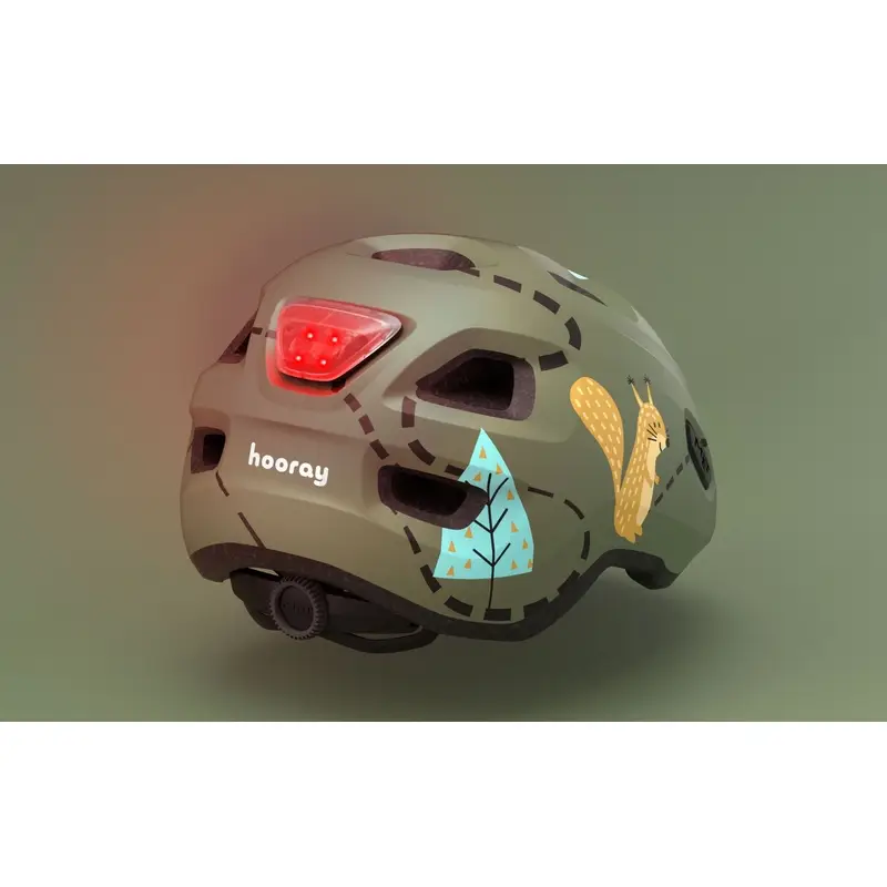 Capacete Infantil Hooray Mips Verde Mata Fosco Tamanho XS (46-52cm) #10