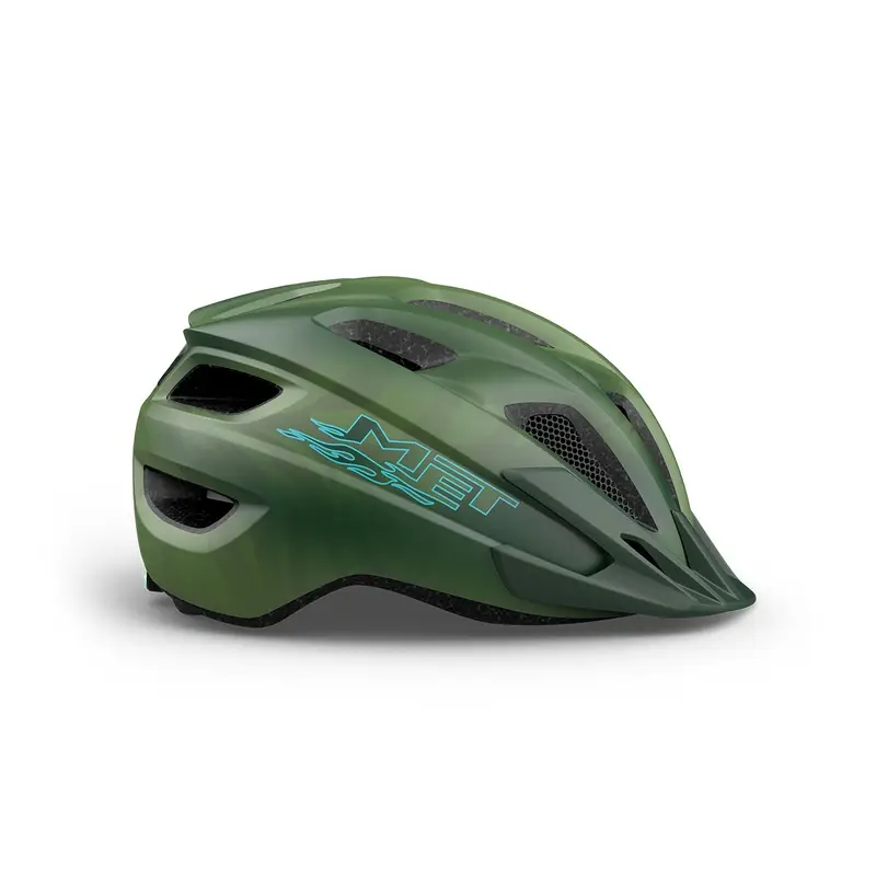 Casco Bambino Crackerjack Verde Opaco Taglia Unica (52-57cm) #1