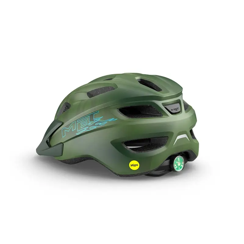 Casco Bambino Crackerjack Verde Opaco Taglia Unica (52-57cm) #2