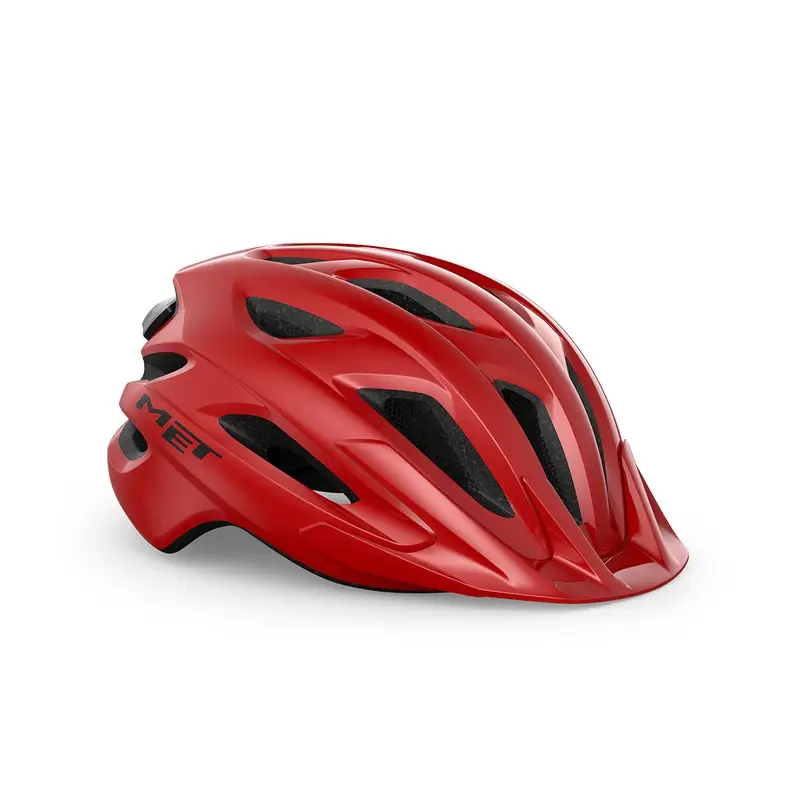 Urban Crossover Helm Hochglanzrot Einheitsgröße (52-59cm) - image