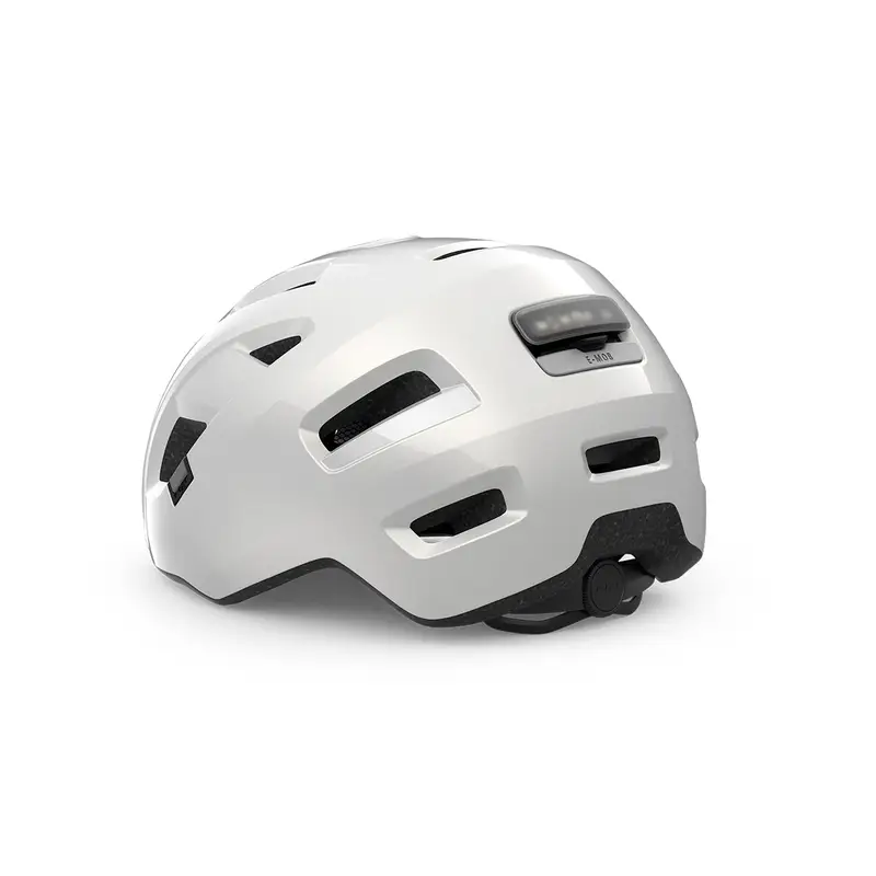 Casque Urban E-Mob Blanc Brillant Taille L (58-61cm) #2