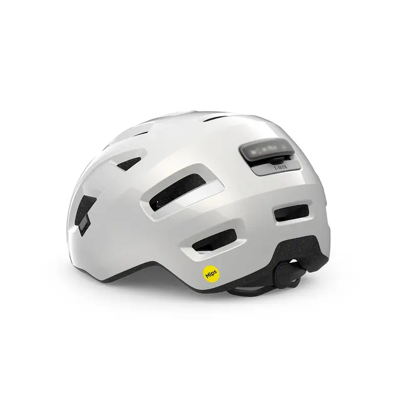 Capacete Urban E-Mob Mips Branco Brilhante Tamanho S (52-56cm) #2