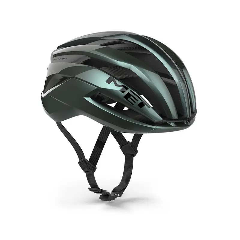 Capacete Strada Trenta 3K Carbon Hyper Teal Brilhante Tamanho L (58-61cm) - image
