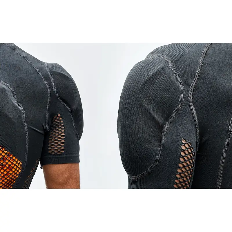 Colete MTB Sem Costuras B&S D3O Preto Tamanho S/M #7