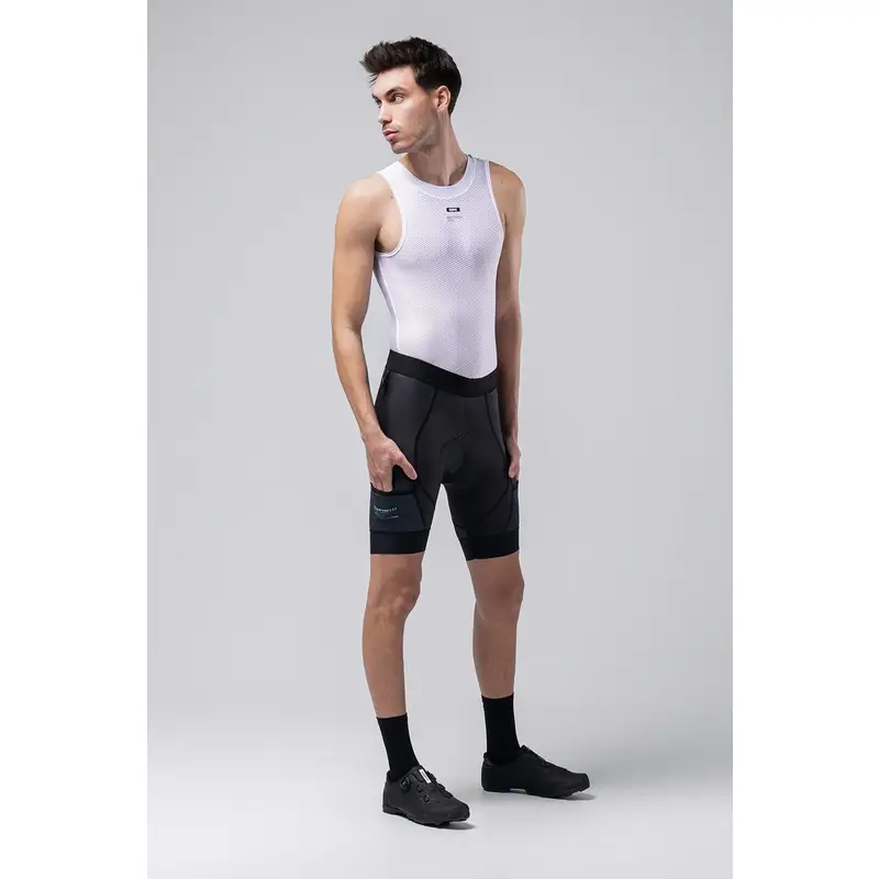 Sottopantaloncini MTB Commander Strapless Nero Taglia XXS - image