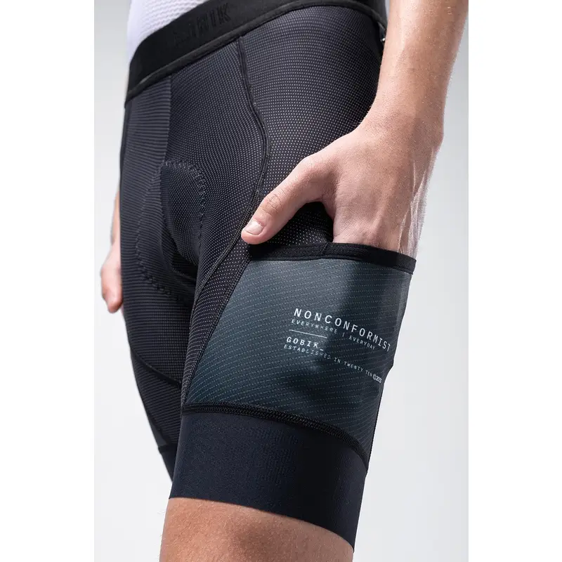 Sottopantaloncini MTB Commander Strapless Nero Taglia XXS #1