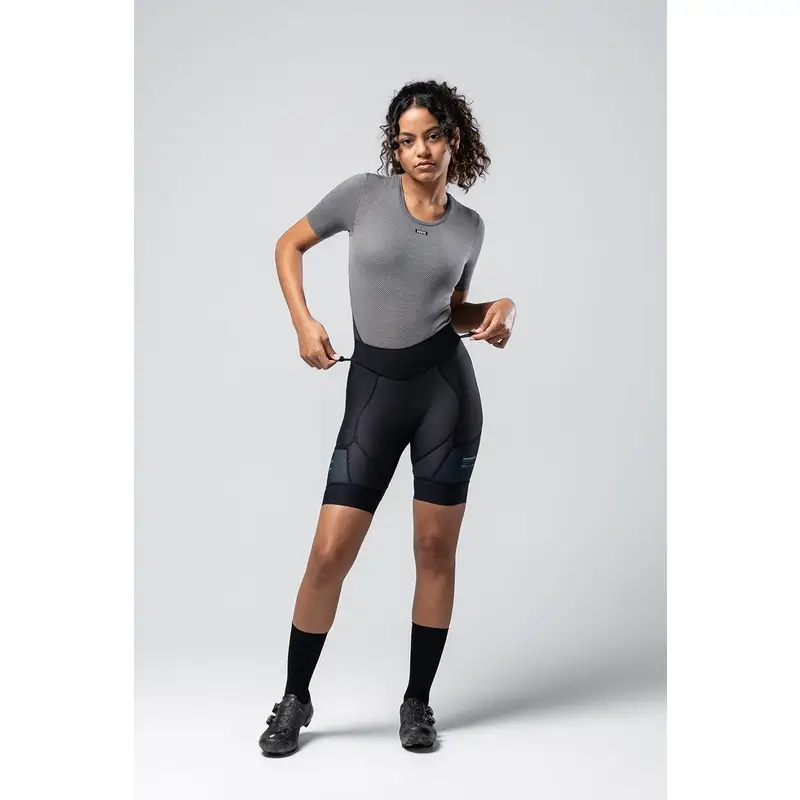 Sottopantaloncini MTB Commander Strapless Donna Nero Taglia XXS - image