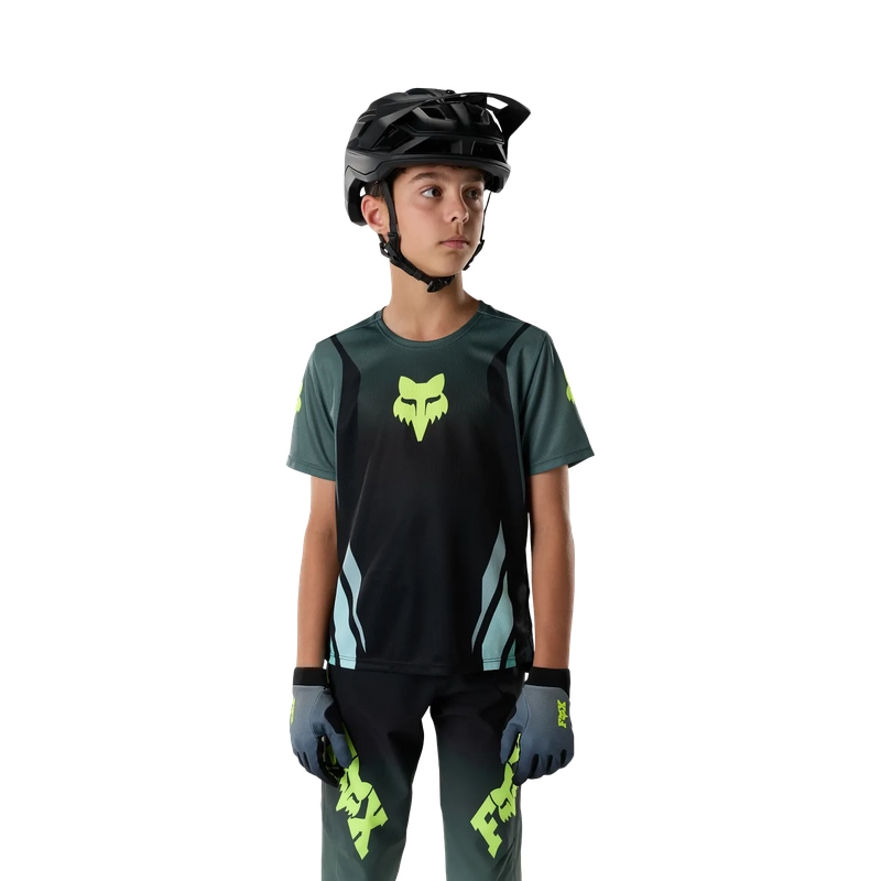 Camisola MTB de manga curta para criança Ranger Jersey Foundry Sage tamanho S #2