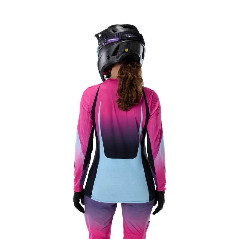Maglia MTB A Manica Lunga da Donna Flexair LS TS57 SE Pink Taglia M #3
