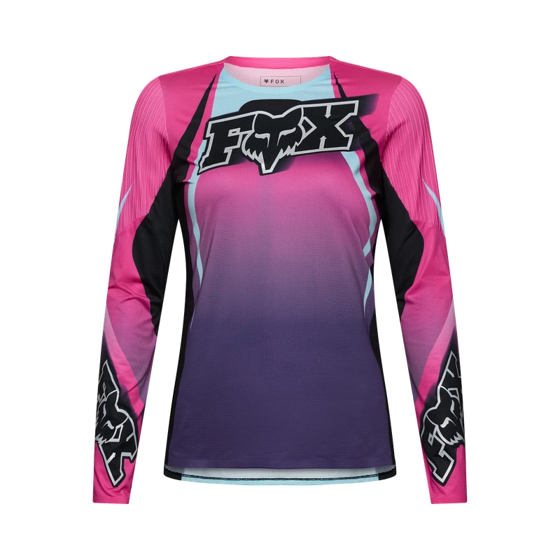 Maglia MTB A Manica Lunga da Donna Flexair LS TS57 SE Pink Taglia XS - image