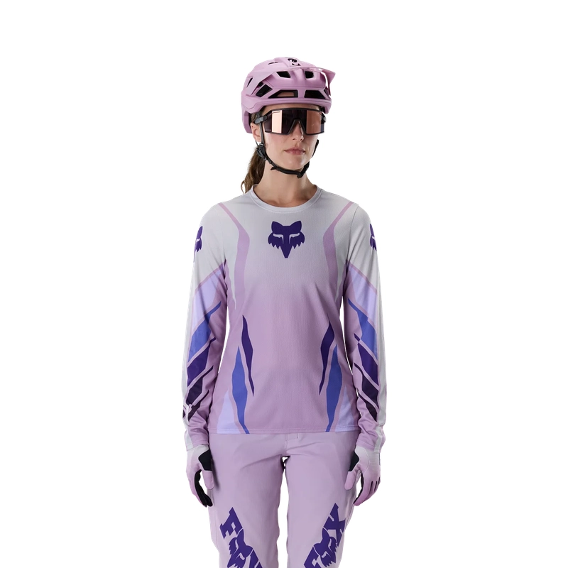 Maglia MTB A Manica Lunga da Donna Ranger Foundry Lavender Drift Taglia XL #2
