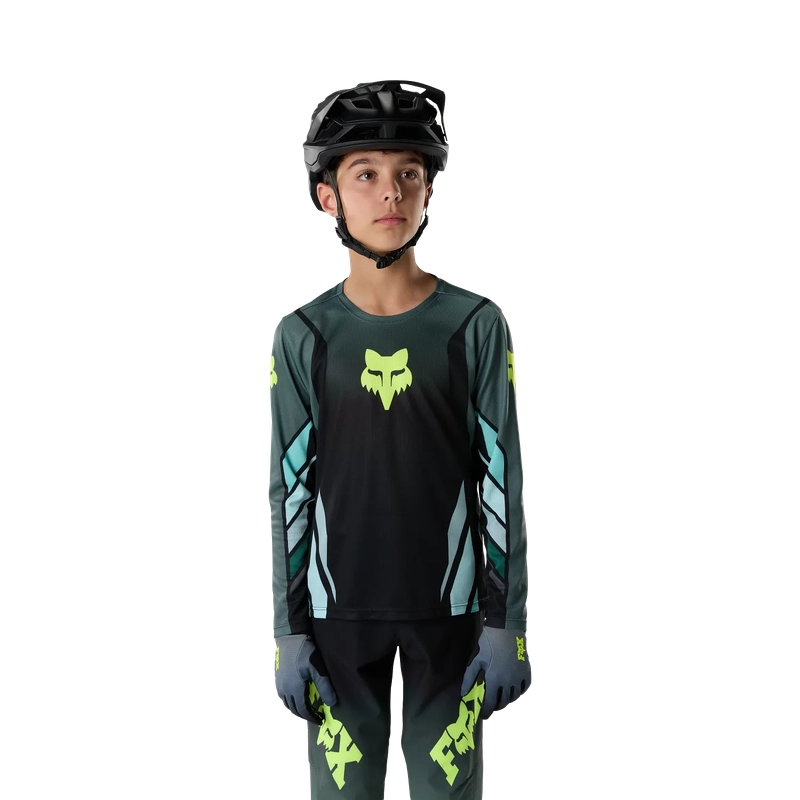 Maglia MTB A Manica Lunga da Bambino Ranger Foundry Sage Taglia L #2