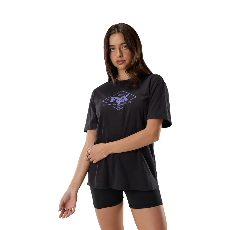 Camiseta de manga corta para mujer Static Black talla XS #2