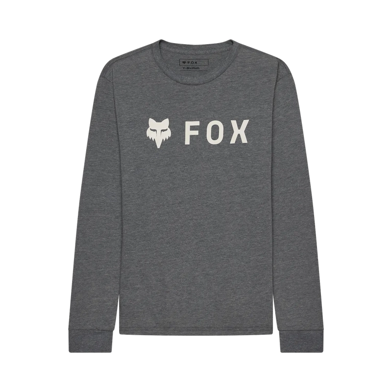 Maglietta a Maniche Lunghe da Bambino Absolute Heather Dark Grey Taglia S - image